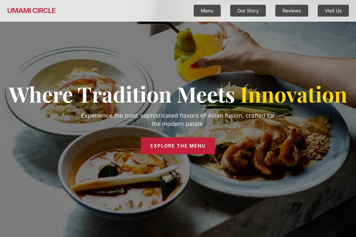 Toasty Asian Fusion Food