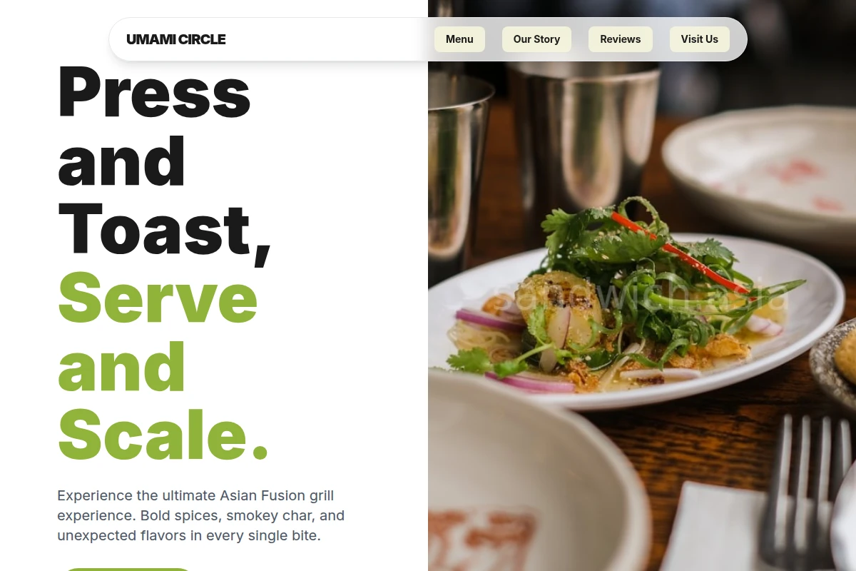 Grill Asian Fusion Food
