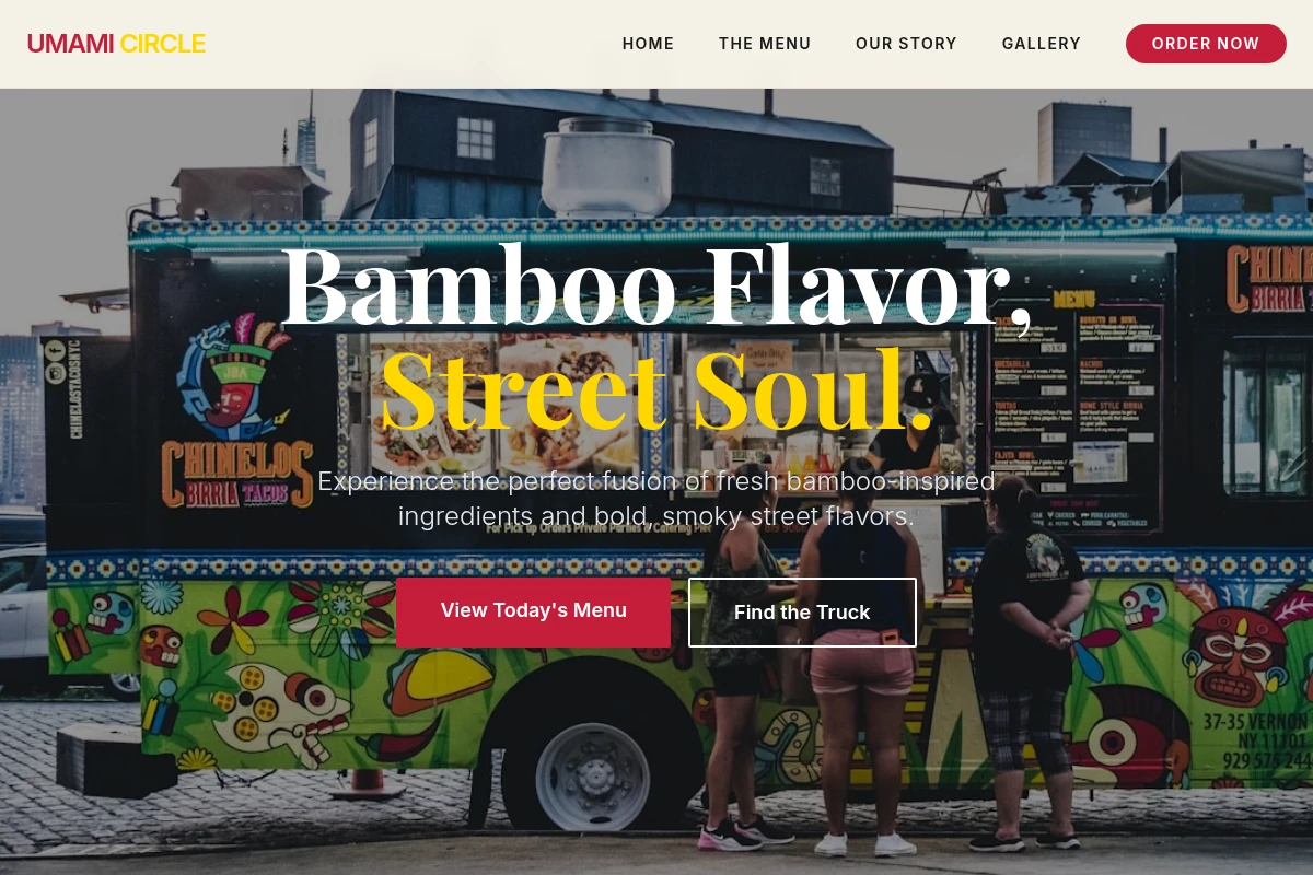 Bamboo Food Truck