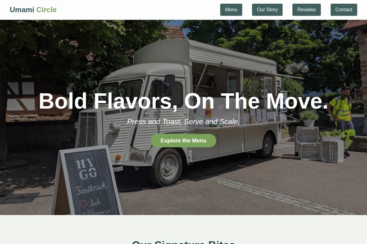 Savory Food Truck