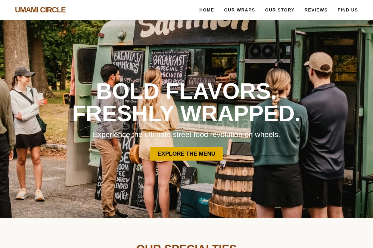 Wrap Food Truck