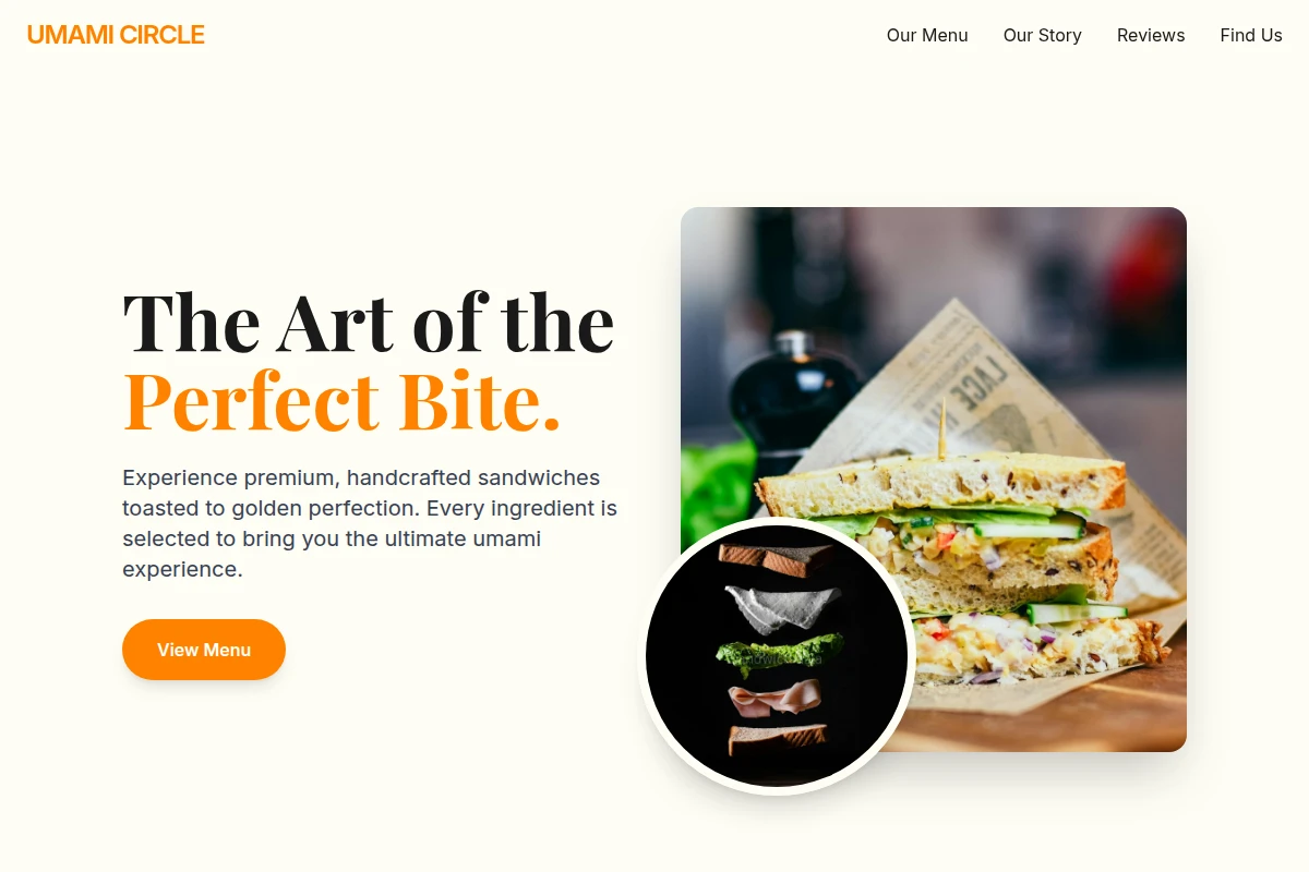 Savory Sandwich